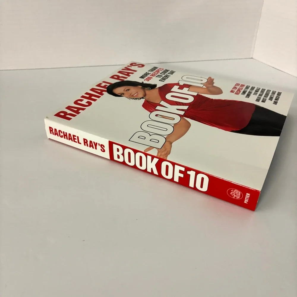Rachael Ray's Book of 10 Cookbook 300 Recipes 1st Ed 2009 Paperback